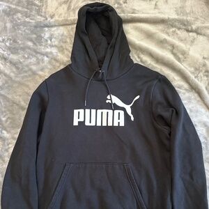 PUMA HOODIE BLACK MENS SIZE M